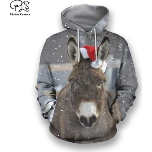 PLstar Cosmos Merry Christmas Santa Claus 3D Printed Hoodies Sweatshirts Zip Hooded For Men And Women Casual Streetwear Style-16