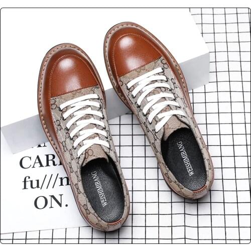 2020 Italian fashion style zapatillas transpirablest Formal Genuine Leather Breathable men oxford shoes Business footwear shoes