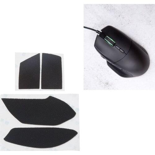 1 Set Mouse Feet Mouse Skates Side Stickers Black Sweat Resistant Pads Anti-slip Tape For Razer Basilisk Mouse C26