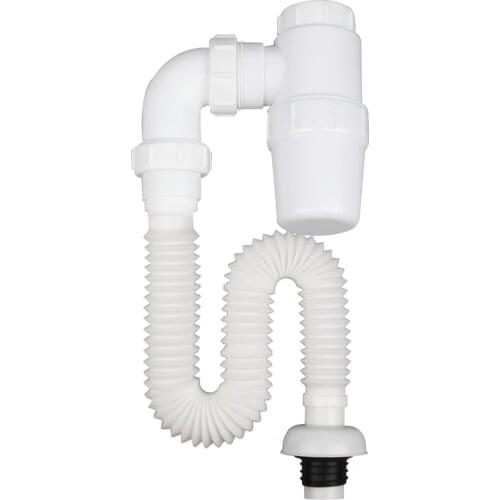 1m 1.5m 3m 4m Plastic Washing Machine Drain Hose Sink Dishwasher Drain Hose Extension Pipes