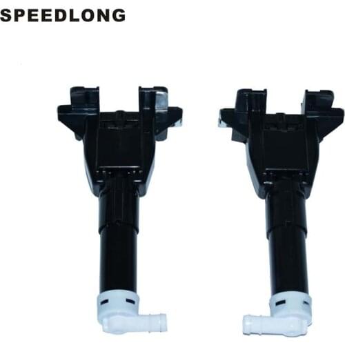 1Pair headlight water spray nozzle headlamp washer nozzle For HONDA ACCORD Euro CU1 CU2 SPIRIOR 2008-2012