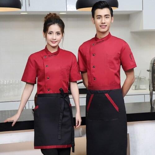 1 piece Classic style Chef Top Jackets,Food Cooking sushi Kitchen Work Wear,Cake,wine chef uniform