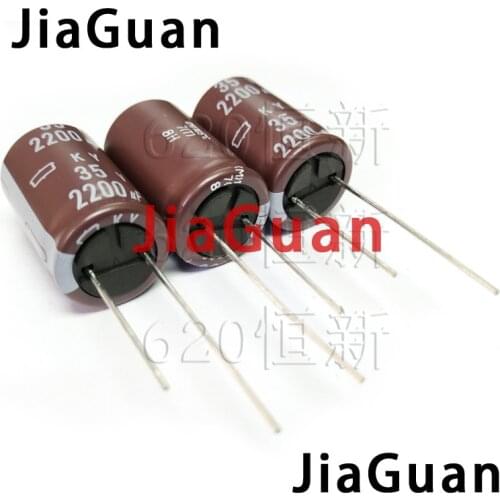 20pcs NEW CHEMI-CON NIPPON KY 35V2200UF 16x25MM electrolytic Capacitor 2200UF 35V NCC 35V 2200UF ky 2200UF/35V