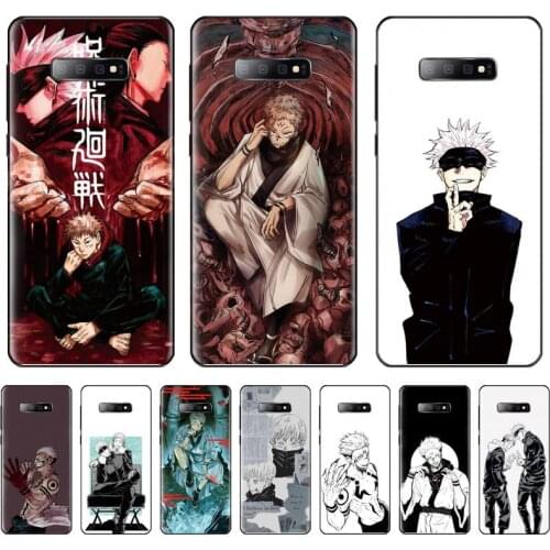 Jujutsu Kaisen Satoru Gojo Comics Phone Case For Samsung galaxy S 7 8 9 10 20 edge A 6 10 20 30 50 51 70 note 10 plus