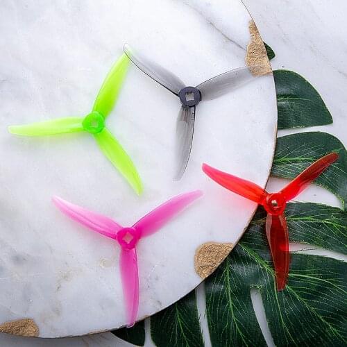 Gemfan Hurricane 4023 4x2.3 4 Inch 3-Blade Propeller 3 Holes for 4inch Toothpick RC Drone FPV Racing 1505 Motor