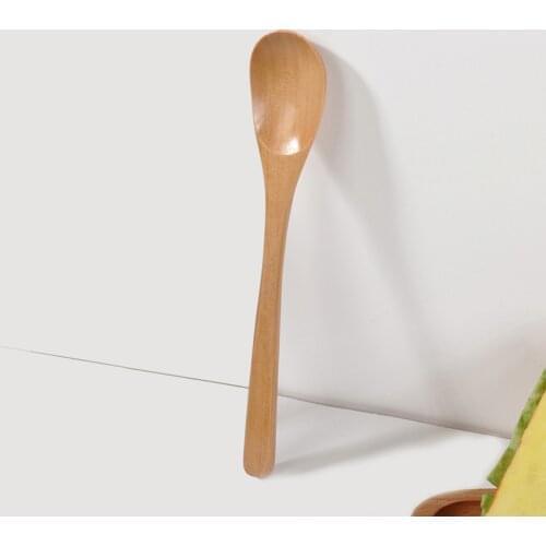 Hot Sale Wooden Spoon Wood Rice Paddle Scoop Rice Flatware handmade flatware kitchen tools Kitchen Accessories Spoon