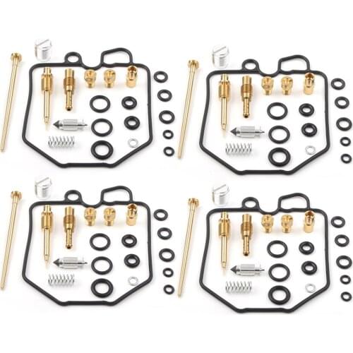 4Sets Motorcycle CARBURETOR CARB REPAIR REBUILD KITS fit for Honda 1979-1982 CB750K CB 750K