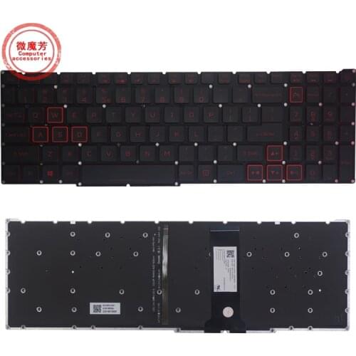 US laptop keyboard LG5P for Acer Nitro 5 AN515 54 AN515-54 Nitro7 Nitro 7 AN715 51 AN715-51 notebook Keyboard with Backlit