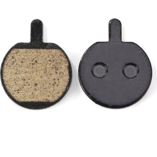 1/2 Pair 10 inch Electric Scooter Resin Disc Brake Pads for Kugoo M4 Kick Scooter Replacement Parts Friction Plates Black