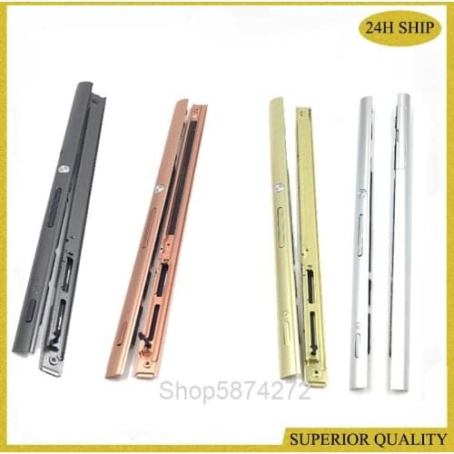 Original For Sony Xperia XA Side Frame Chassis Housing Plate +Side Buttons + SIM SD Block Cover For Sony XA Left/Right Frame