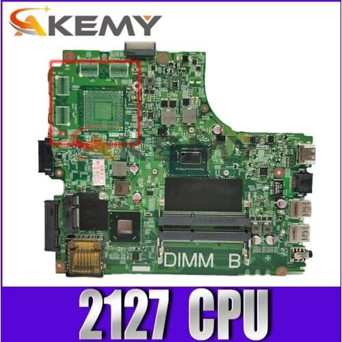 Original Laptop motherboard For DELL Inspiron 14R 3421 5421 Core SR105 Pentium 2127 Mainboard CN-0JK9FM 0JK9FM 12204-1