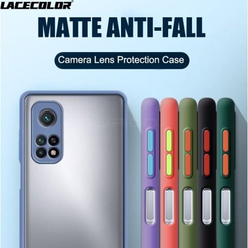 Transparent Matte Case For Xiaomi Redmi Note 8 9 9A 9C 9S K40 K30 K20 Mi 9T 10S 10 11 Ultra 10T Lite Poco X3 M3 Pro Armor Cover