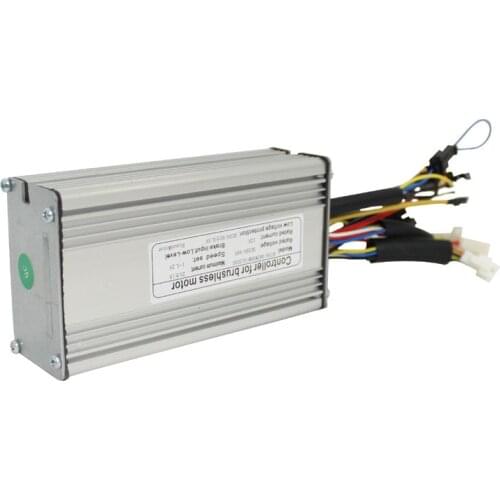 RisunMotor Electric Bicycle Accessories 36V/48V 25A Electric Bike 350W Brushless DC Motor Controller KT E-bike Scooter