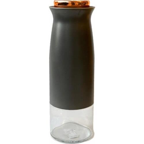 Zücev Symbol Kitchen ART-180 31 cm. Vacuum Jar With Lid Gray