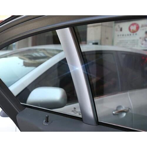 For BMW 5 Series G30 528li 530li 540li 2018 LHD Car Interior Rear Seat Window C Pillar Cover Trim Styling Sticker Accessories