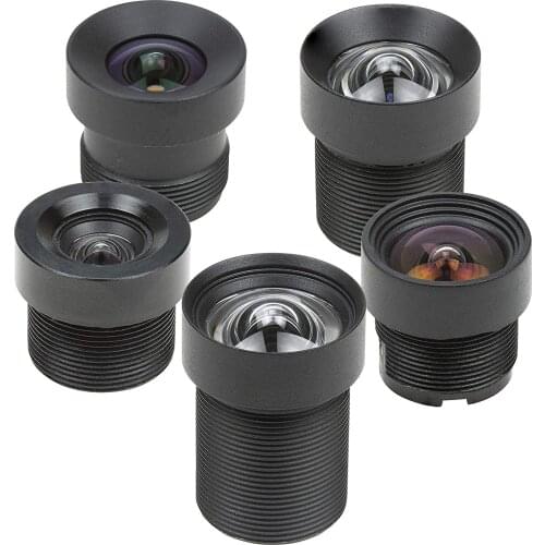 M12 Lens Kit, Low Distortion M12 Mount Lenses for Arduino and Raspberry Pi Camera