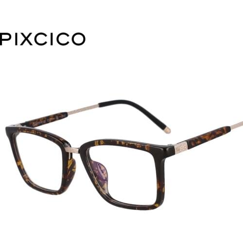 53204 Marcos De Gafas Para Hombre Tr90 Luxury Men Ultralight Square Glasses Frame Women Optical Fashion Computer Eyeglasses