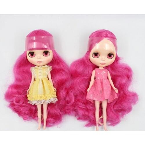 Nude blyth dolls rose red hair factory doll 20171019