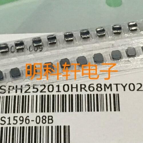 Original New 100% SMD winding power inductor SPH252010HR68MTY02 2.5*2.0*1.0 0.68UH