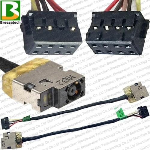 Original new DC-IN Power Jack cable socket Harness connector wire cord for HP TouchSmart 11 11-E 14-k 14-e 210 215 G1 717370-YD6