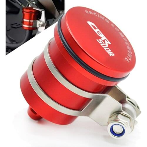 Motorcycle Brake Fluid Reservoir Clutch Cylinder Tank Oil Fluid Cup for Honda CBR500R CBR 500R 2013 2014 2015 2016 2017 2018 19