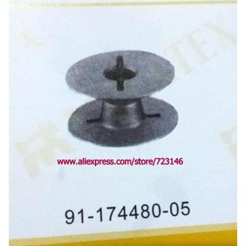 #91-174480-05 Bobbin case + 5 bobbins Set for Pfaff Duerkopp Sewing Machine pfaff parts