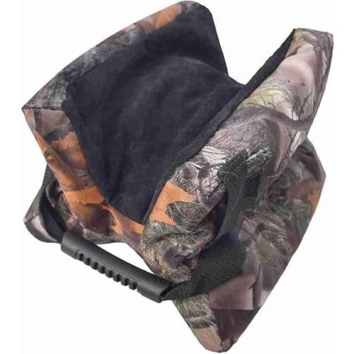 Sniper Rest Shooting Bag Front Rear Bag Target Stand Bag Tack Outdoor Unfilled Hooting Rest Support Rifle Driver Bench Sand K6W1