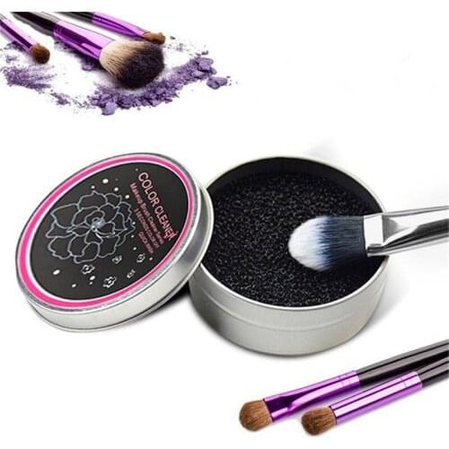 Makeup Brush Cleaner Sponge Remover Color From Brush Eyeshadow Sponge Tool Cleaner Quick Color Off Make Up Brushes Cleaner