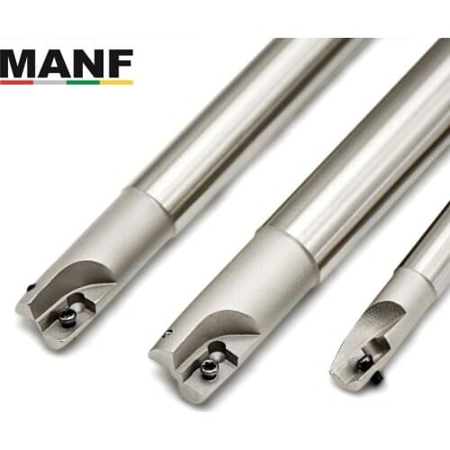 MANF 400R-C32-32-160-2T Carbide Insert Clamped Milling Cutting Shoulder Right Angle Precision Milling Cutter End Mill Shank