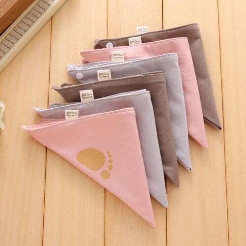 Newborn Baby Vintage Color Cotton Bibs