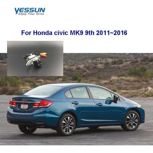 Yessun rear camera For Honda civic MK9 9th Civic Coupe 2011 2012 2013 2014 2015 2016 /car license plate camera/parking camera