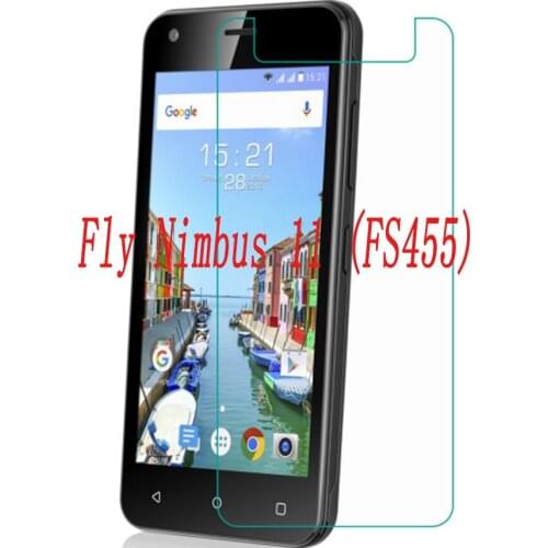 Smartphone Tempered Glass for Fly Nimbus 11 FS455 9H Explosion-proof Protective Film Screen Protector cover phone