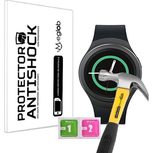 Screen protector Anti-Shock Anti-scratch Anti-Shatter compatible with Samsung Gear S2 3G