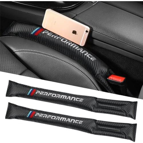 1/2PCS Car Seat Gap Plug Leak proof Strip Gap Filler Pad For BMW M 3 5 E46 E39 E36 E60 E90 X1 X3 X5 X6 Performance Auto Styling