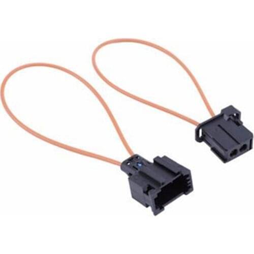 1Pc MOST Fiber optical optic loop bypass Male Adapter Cable For Audi BMW Porsche Mercedes-Benz