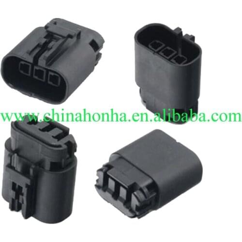 10 pcs 3 Pin 2.8mm O2 Sensor Connector 7223-1834-40 Automotive Ignition Coil Female Plug