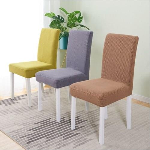15 Colors Chair Cover Spandex Stretch Seat Chair Covers Protector Seat Slipcover for Hotel Banquet Wedding Universal Size 1PC