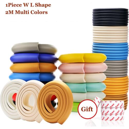 2M Baby Safety Corner Protector Children Protection Furniture Corners Angle Protection Child Safety Table Corner Protector Bar