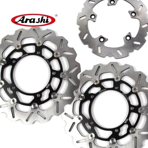 ARASHI Fit SUZUKI GSF1250S BANDIT Front Rear Brake Rotors Brake Disc GSF1250S 2011-2012 GSD 1250S ABS 2012-2015 2014 2013