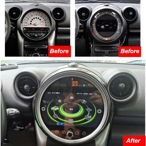 Car Radio Stereo Audio Player Multimedia GPS For BMW Mini R56 Countryman 2007 2011 Navigation Carplay som automotivo Android 10