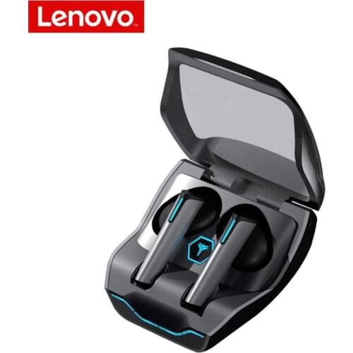 Lenovo XG02 TWS Wireless Gaming Headphones Low Latency Gaming Music Dual Mode Earphone HiFi Stereo Bluetooth 5.0 Headset w/ Mic