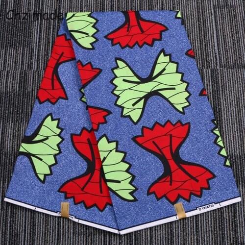 Chzimade 1Yard Ankara Fabric African Real Wax Print 2020 Polyester Fabric For Women Wedding Dress Diy Patchwork Accessories