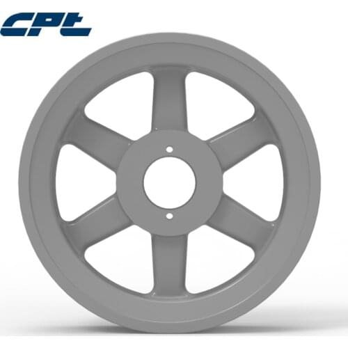 CPT 2BK190H v belt pulley, Cast Iron, B Belt Section, 2 Grooves, H bush required, 18.75"OD, ISO9001 certified 2BKH Pulley
