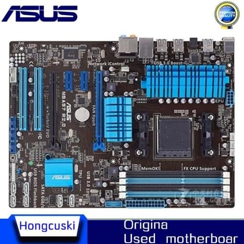 For ASUS M5A97 R2.0 original motherboard Socket AM3+ DDR3 USB2.0 USB3.0 32GB 970 desktop motherboard Free shipping