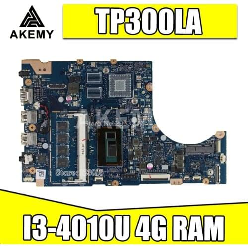 For Asus TP300LA Q302LA Q302L TP300 TP300L TP300LD TP300LJ TP300LAB laptop motherboard TP300L I3-4010U 4G RAM Mainboard test OK