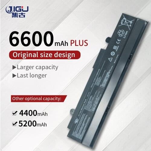 JIGU Special Price New Black 6Cells Laptop Battery For ASUS Eee PC R011 Eee PC R051 FOR Lamborghini VX6