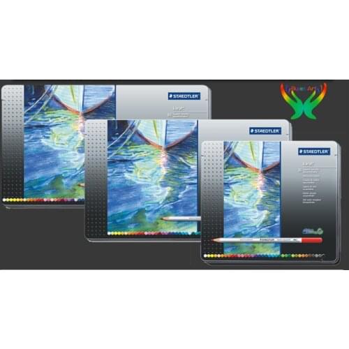 Staedtler 12/24/36/48/60 Water soluble color pencil wet and dry water soluble color lead hand drawing professional student suit