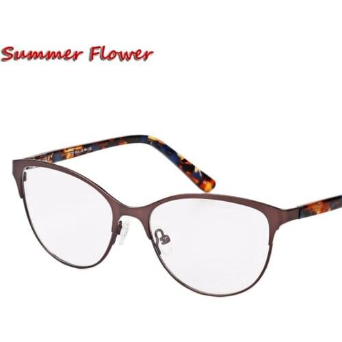 Chashma Cat Eyes Style Glasses Women Top Quality Female Optical Glasses Frames Eyewear Fashion Eyewear