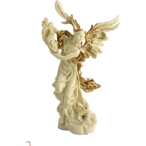 OLYMPUS GUARDIAN ANGEL EROS AND PSYCHE LOVES RESIN ART&CRAFT SCULPTURE STATUE CREATIVE HOME DECOR VALENTINES DAY GIFT X3638