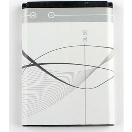 Original BL-5B phone battery for Nokia 5300 5320 6120c 7360 6020 7260 6120ci 3220 3230 5070 BL5BW battery